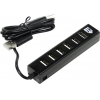Jet.A <JA-UH17 Black> USB2.0  Hub 7-port