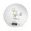 Кухонные весы Vitek VT-8018 W [Платформа, стекло, закругленные, предел: 5 кг, тарокомпенсация]