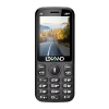Сотовый телефон Lexand A3 Light 2,4" Black GSM/320x240/TFT/2SIM/Cam/FM/1500mAh