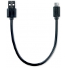 Кабель microUSB Partner (2,1А, 0,2м, черный)