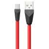 Кабель microUSB Remax Alien Micro-USB (плоский, 1м, красный) [USBRC-030m]