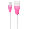 Кабель microUSB Remax Alien Micro-USB (плоский, 1м, белый) [USBRC-030m]
