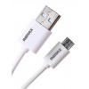 Кабель microUSB Remax Fast Charging Cable Micro-USB (круглый, 1м, белый)