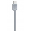 Кабель microUSB Remax Fast Data Micro-USB (плоский, 1м, серый)