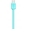Кабель microUSB Remax Fast Data Micro-USB (плоский, 1м, синий)