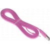Кабель microUSB Remax Full Speed Micro-USB (плоский, 1,5м, пурпурный)