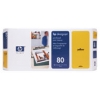 Печатающая головка (80) + Cleaner  hp C4823A  YELLOW для hp designjet 1000 series