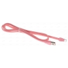 Кабель microUSB Remax Martin Micro-USB (плоский, 1м, розовый) [ RC-028m]