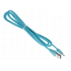 Кабель microUSB Remax Martin Micro-USB (плоский, 1м, синий) [ RC-028m]