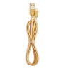 Кабель microUSB Remax Radiance Cable for Micro (плоский, 1м, золотой) [RC-041]