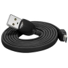 Кабель microUSB Remax Shell Cable micro (плоский, 1м, чёрный) [ RC-040m]