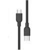 Кабель microUSB Remax Souffle Micro-USB (круглый, 1м, чёрный)