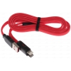 Кабель microUSB/Apple 8 pin Remax Gemini 2 in 1 (плоский, 1м, красный) [RC-025t ]