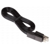 Кабель microUSB/Apple 8 pin Remax Strive 2 in 1 Cable (плоский, 1м, чёрный) [RC-042t]