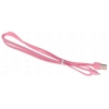 Кабель для Apple 8 pin Remax Fast Data Lightning (плоский, 1м, розовый)