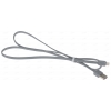 Кабель для Apple 8 pin Remax Fast Data Lightning (плоский, 1м, серый)