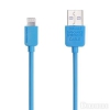 Кабель для Apple 8 pin Remax Light Cable Lightning (круглый, 1,5м, синий)