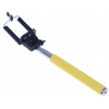 Монопод для селфи STICK, с блютуз адаптером, желтый