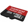 Память Transcend (MicroSDHC) 32 Gb class UHS-I + адаптер