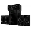 Колонки 5.1 SVEN HT-210 [колонки 5 х 15 Вт, сабвуфер 50 Вт, материал дерево, Bluetooth, USB, SD, FM, ПДУ]