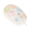 Мышь проводная CBR Rainbow 1000dpi, USB + коврик