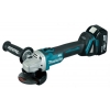 Углошлифмашина аккумуляторная Makita DGA504RME [18В;Li-lon;4,0Ач; 0-8500об/мин; 125мм]