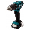 Шуруповерт Makita DF331DWAE [10,8В;Li-Ion;2Ач;2акк;14/30Hm;0-450/1700 об/мин;БЗП 10мм;зар.устр;кейс;вес 1,1 кг]