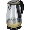 Электрочайник Maxwell MW-1041 GD [1,7л, 2200 Вт, стекло/пластик, фильтр]