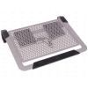Охлаждение для ноутбука CoolerMaster NotePal U2 Plus (Al+резина, 2 вентилятора, до 17") Silver