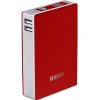 Портативный аккумулятор 12000 mAh Interstep Ultra (2А, 2xUSB, Soft touch, 4Сx3Ач, Li-Ion, красный)