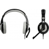 Наушники с микрофоном Cosonic CH-6099A Gray (шнур 2.1м, с  регулятором громкости)