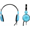 Наушники с микрофоном Cosonic CH-5081A Blue (шнур 2.1м,  с регулятором громкости)
