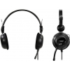 Наушники с микрофоном Cosonic CH-5081A Black (шнур 2.1м, с  регулятором громкости)