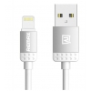 Кабель для Apple 8 pin Remax Lovely Lighting for i6 (круглый, 1м, серебристый)