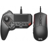 Игровой контроллер проводной Hori T.A.C. Grip [для PS4/PS3, USB, мышь 3200 dpi, геймпад, цвет черный]