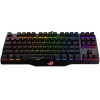 Клавиатура проводная ASUS Claymore Core, Cherry MX Brown, механическая, мультимедиа, RGB подсветка, макросы, Black, USB