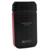 Портативный аккумулятор+Насадка-фонарь 7800 mAh INTERSTEP (2USB 1A/2.1A, microUSB, компактный кабель, LED-фонарик) чр/кр