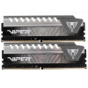Память DIMM DDR4 8192MBx2 PC17000 2133MHz CL15 Patriot Viper 4 [PVE416G213C4KGY] grey