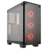 Корпус Corsair Crystal Series 460X RGB [CC-9011101-WW] Midtower, черный, без БП