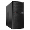 Корпус Powerman ES722BK MidTower, черный, БП 400W