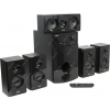 Колонки SVEN HT-210 (5x15W+Subwoofer 50W, дерево, Bluetooth, SD,  USB,  FM,  ПДУ)