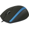 Мышка USB OPTICAL MM-340 BLACK/BLUE 52344 DEFENDER