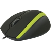 Мышка USB OPTICAL MM-340 BLACK/GREEN 52346 DEFENDER