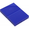 WD <WDBBEX0010BBL-EEUE> My Passport 1Tb EXT (RTL) Blue 2.5"  USB 3.0