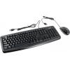 Genius KM-100X Black <USB> (Кл-ра, USB +Мышь, 3Кн, Roll,  USB) (31330211100)