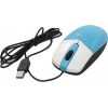 Genius Optical Mouse DX-165 <Blue> (RTL)  USB  3btn+Roll  (31010234102)
