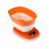 Кухонные весы Oursson KS5006PD/OR [электронные, съемная чаша, предел взвешивания: 5 кг, тарокомпенсация]
