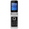 Сотовый телефон Texet ТМ-304 2,4" Silver GSM/240x320/Cam/microSD/800mAh