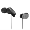 Наушники Yamaha EPH-52 [вставные (затычки), закрытые, 20-40000 Гц, каб. 1.2м, разъем 3.5мм, серые]