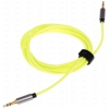 Кабель 3.5 Jack (M) - 3.5 Jack (M), 2m, DEXP [JJMM2MPLL ] В оплетке; Металл; Зеленый